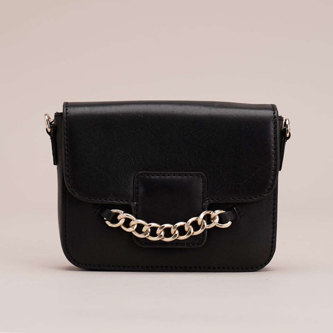 Regis Sling Bag Black - HIDELLE