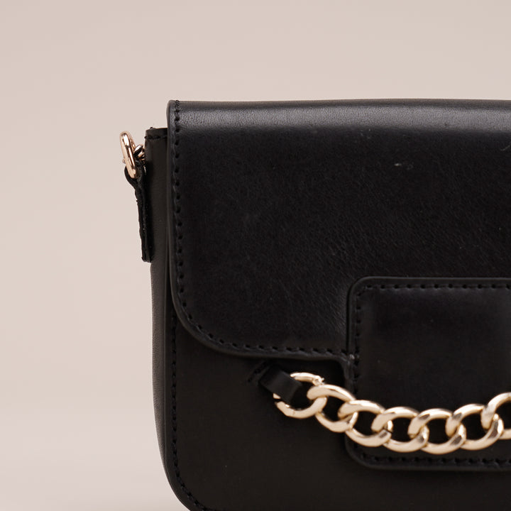 Regis Sling Bag Black - HIDELLE