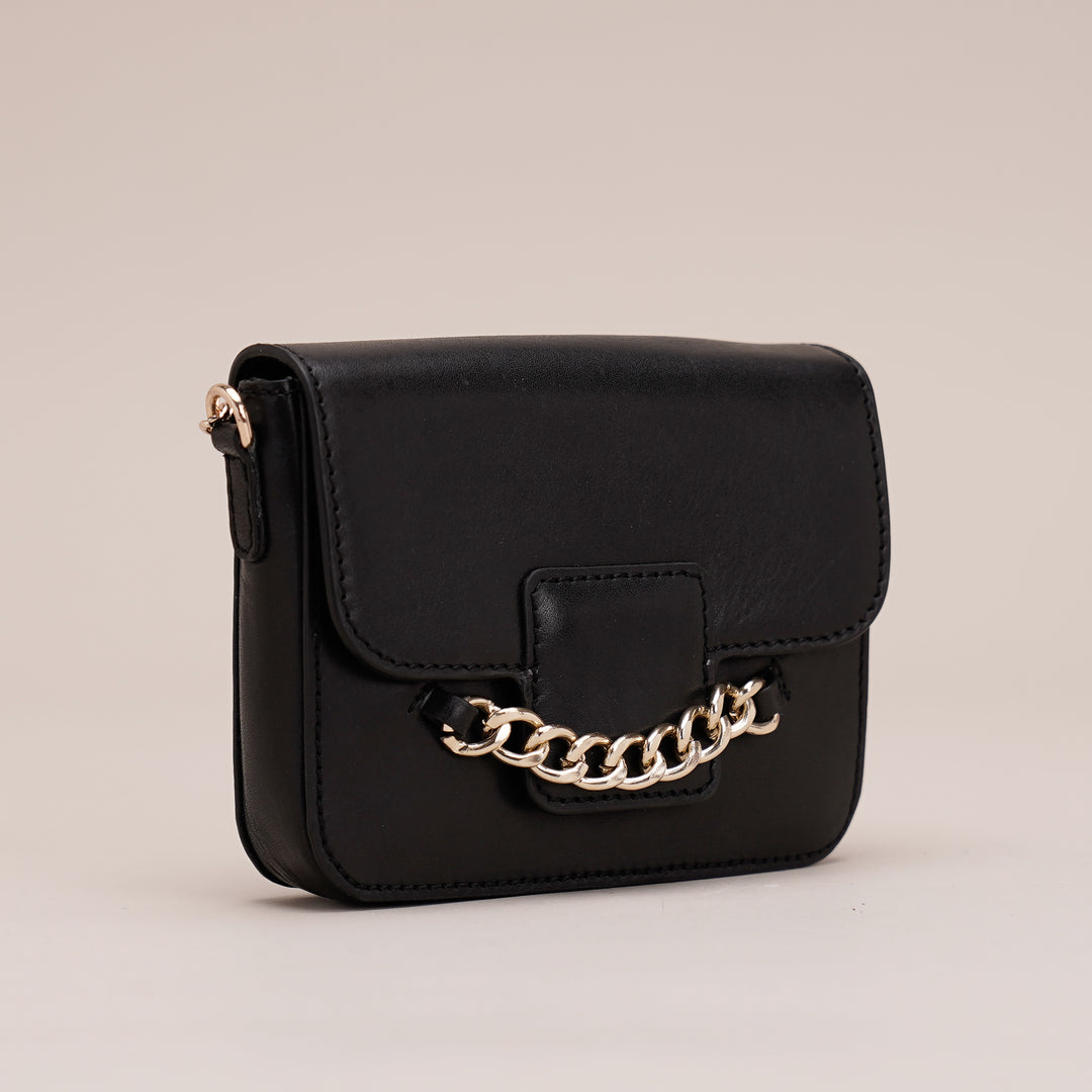 Regis Sling Bag Black - HIDELLE