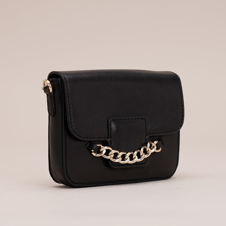 Regis Sling Bag Black - HIDELLE