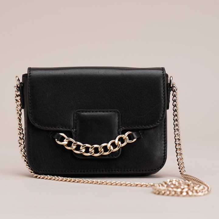 Regis Sling Bag Black - HIDELLE