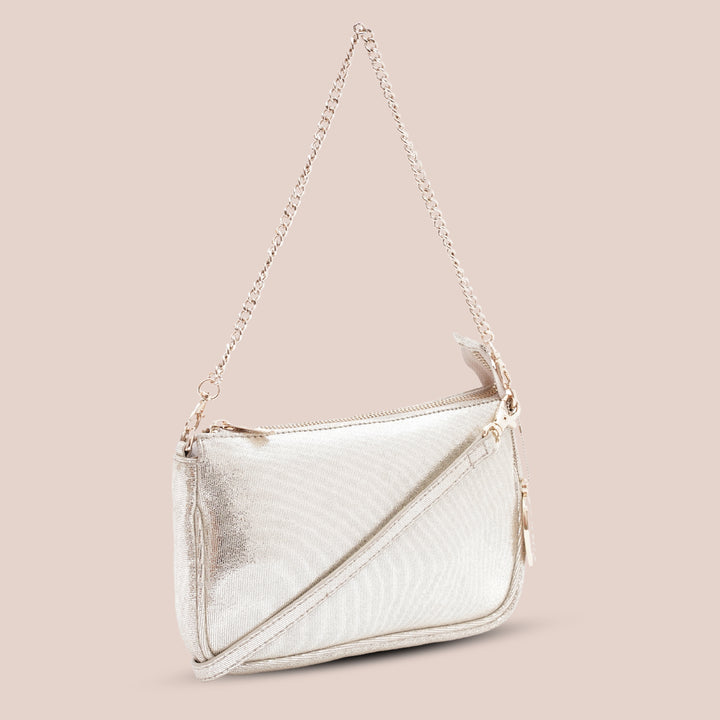 Remy Shoulder Bag Silver - HIDELLE