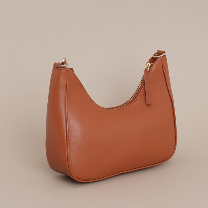 Renee Sling Bag Brique - HIDELLE