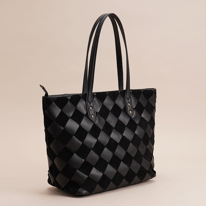 Winnie Tote Black - HIDELLE