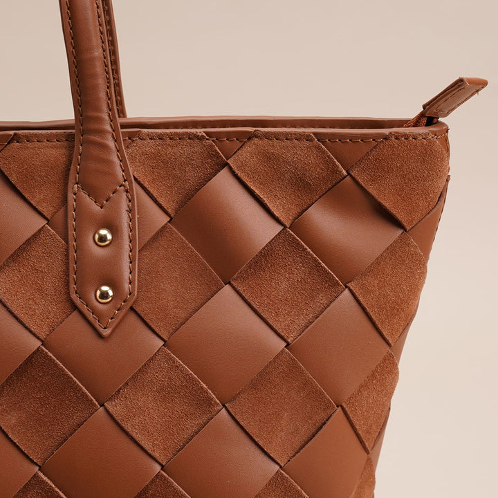 Winnie Tote Tan - HIDELLE