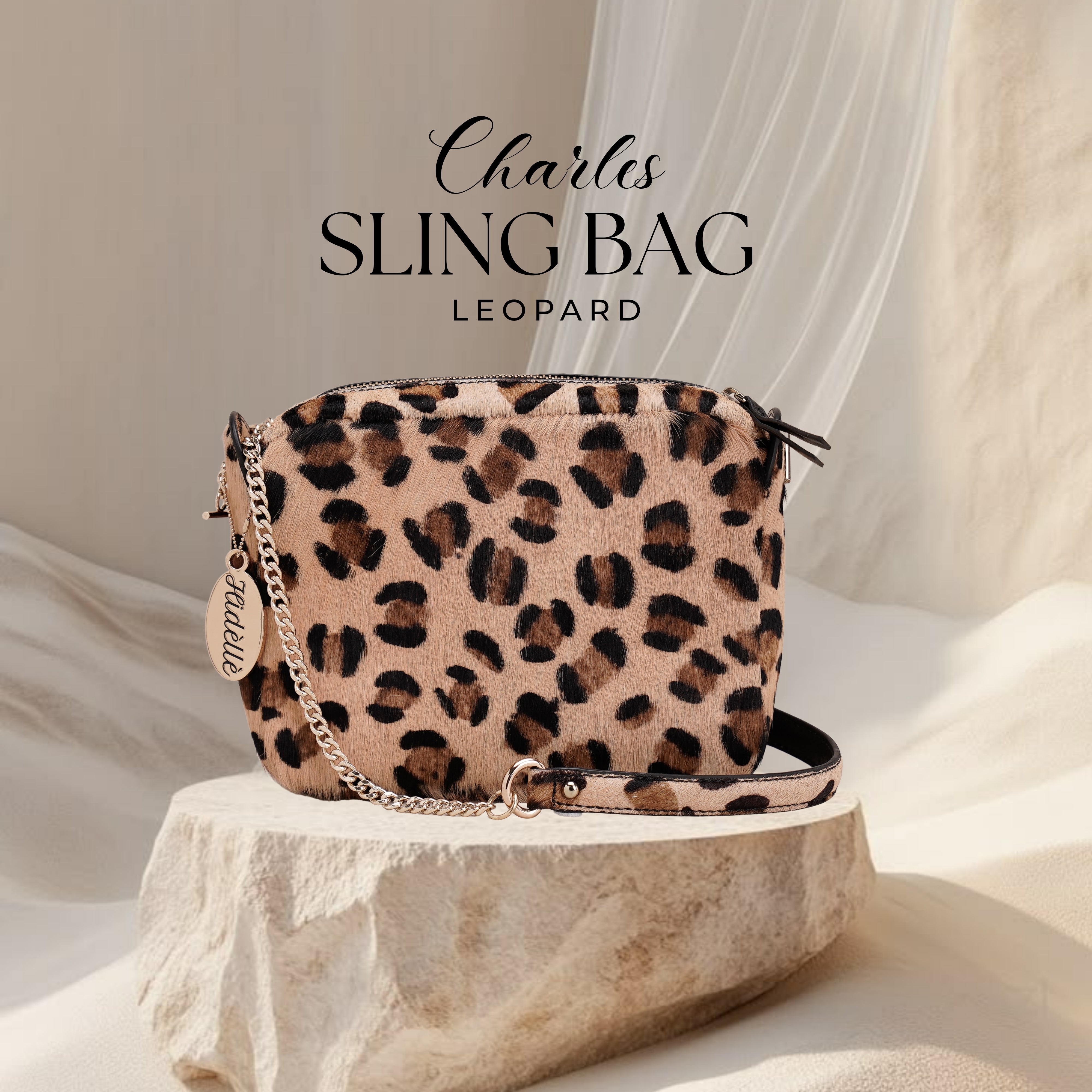 Sling Bags Cheetah Bag Strap Bag Sling Women Bag Animal Print Womens Slingbag Shahida Parides