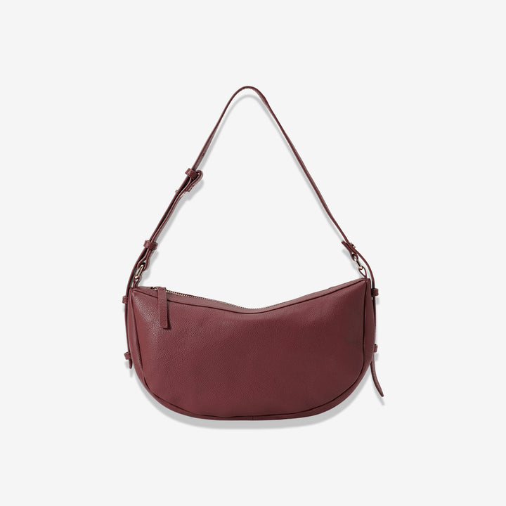 SOLENE SHOULDER BAG  BORDEUX
