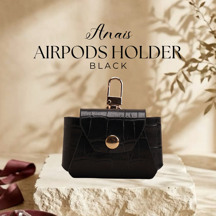 ANAIS AIRPODS HOLDER BLACK