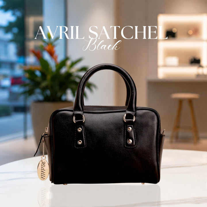 AVRIL SATCHEL BLACK