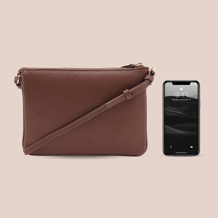 NOELLA SLING BAG BROWN