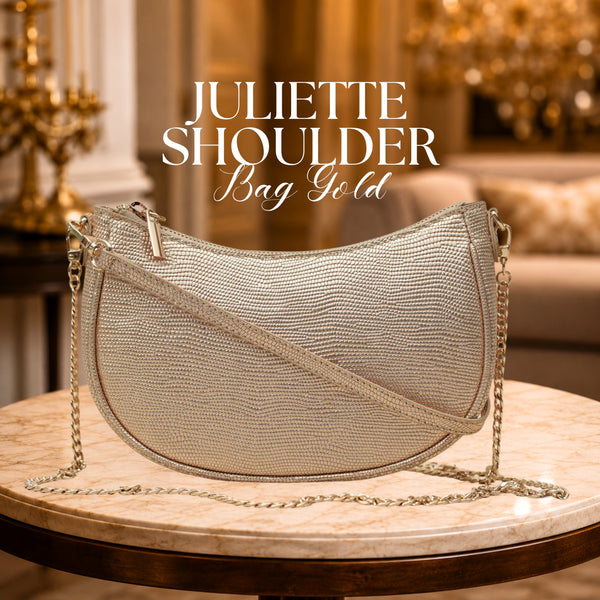 JULIETTE SHOULDER BAG GOLD