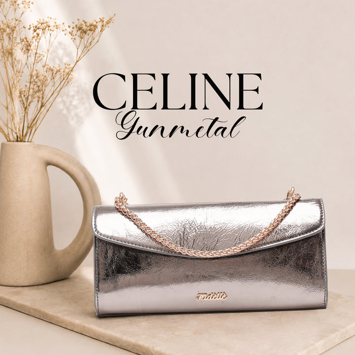CELINE SLING BAG GUNMETAL
