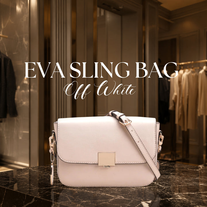EVA SLING BAG OFF WHITE