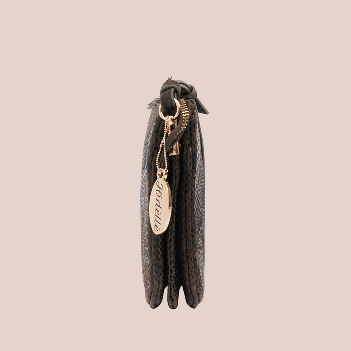 NOELLA SLING BAG KHAKI PYTHON