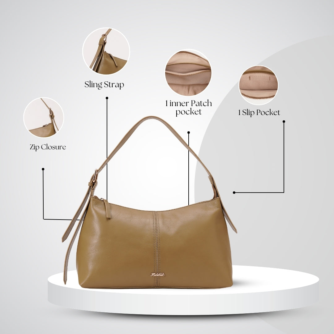 DAPHNE SHOULDER BAG OLIVE