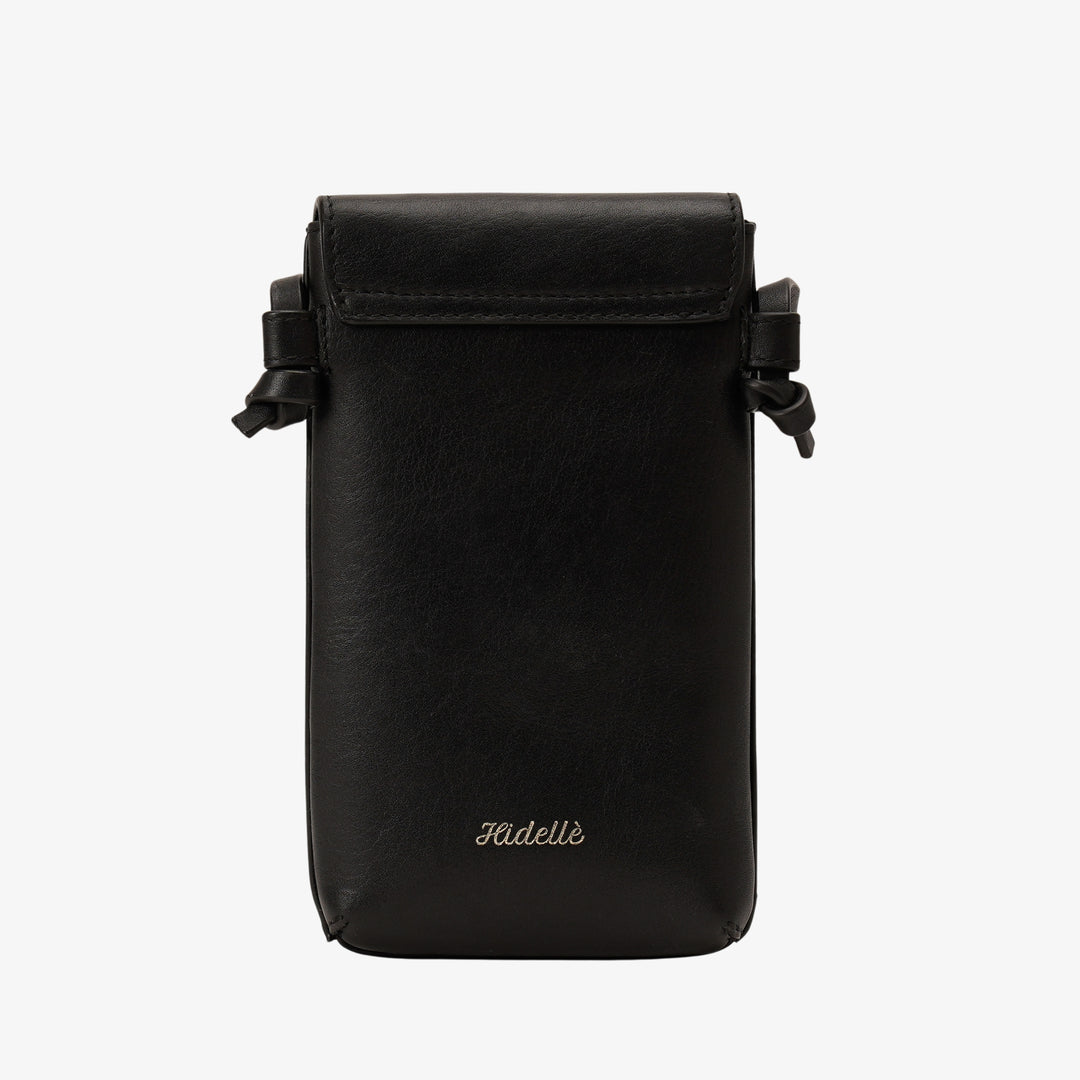 ROSE PHONE SLING BAG BLACK