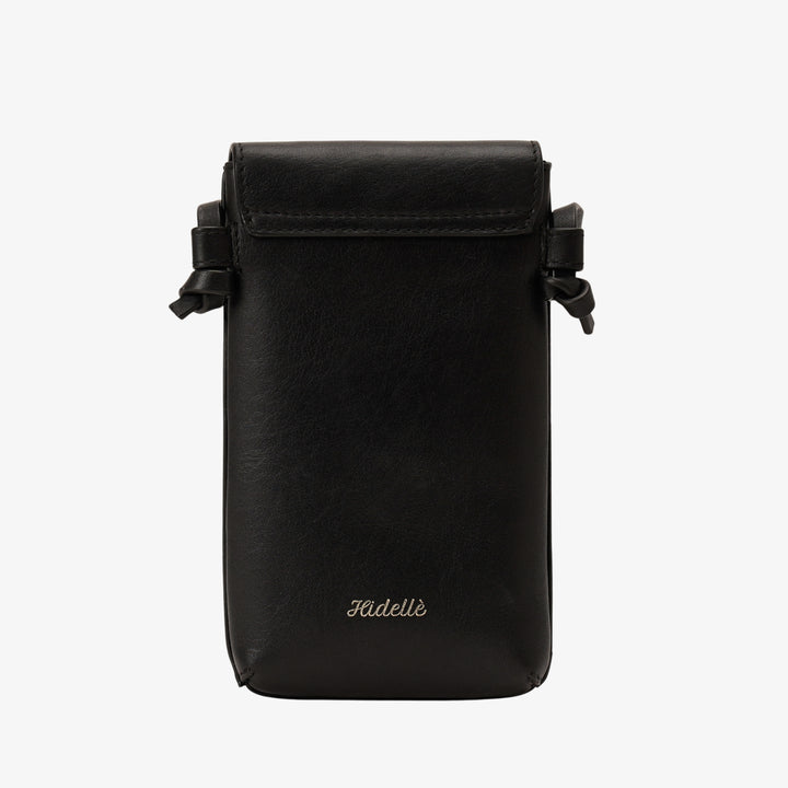 ROSE PHONE SLING BAG BLACK