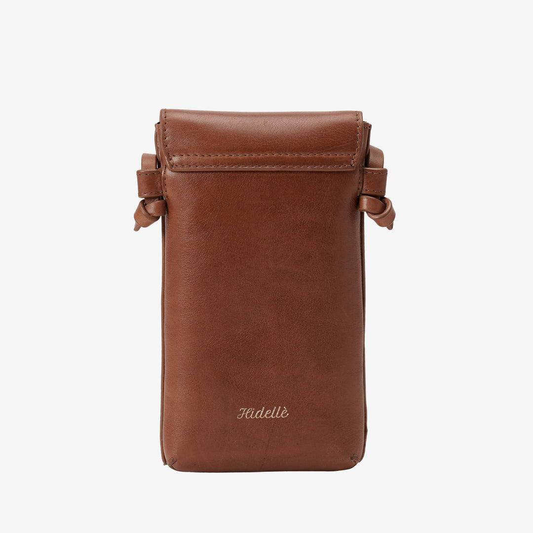 ROSE PHONE SLING BAG TAN