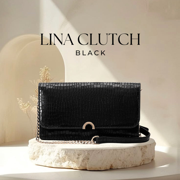 LINA CLUTCH BLACK