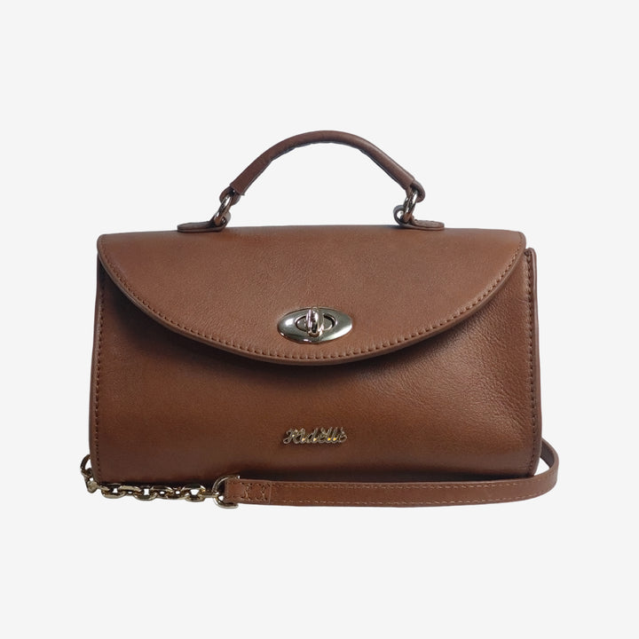 ELISA SHOULDER BAG TAN