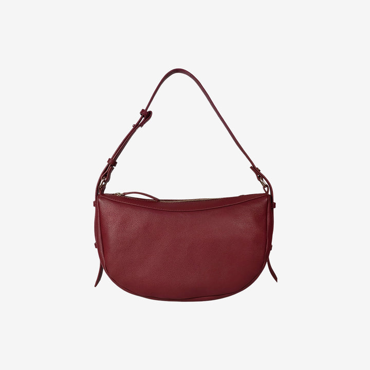 SOLENE SHOULDER BAG  BORDEUX