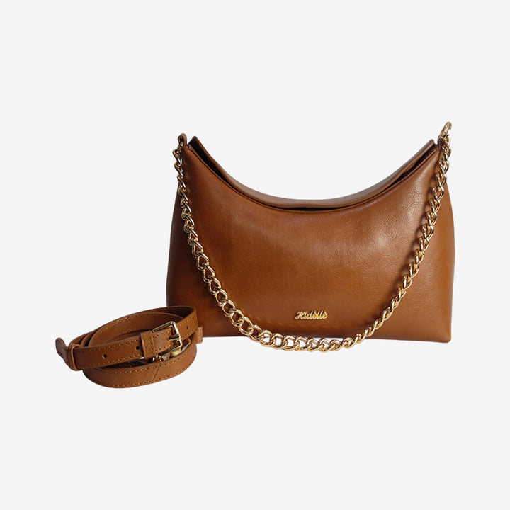 JADE SATCHEL BAG TAN