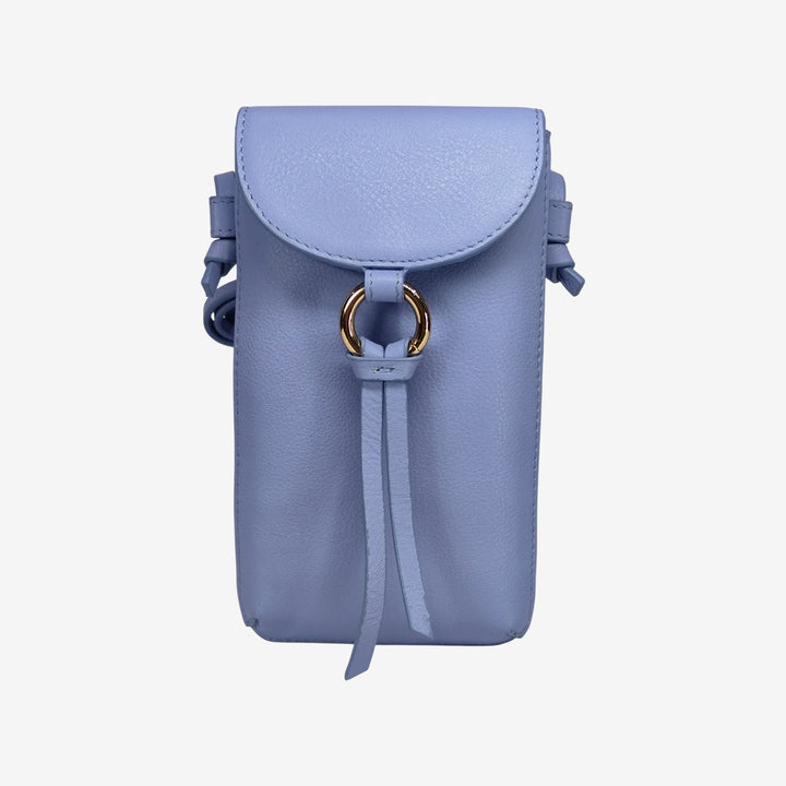 ROSE PHONE SLING BAG SKY BLUE