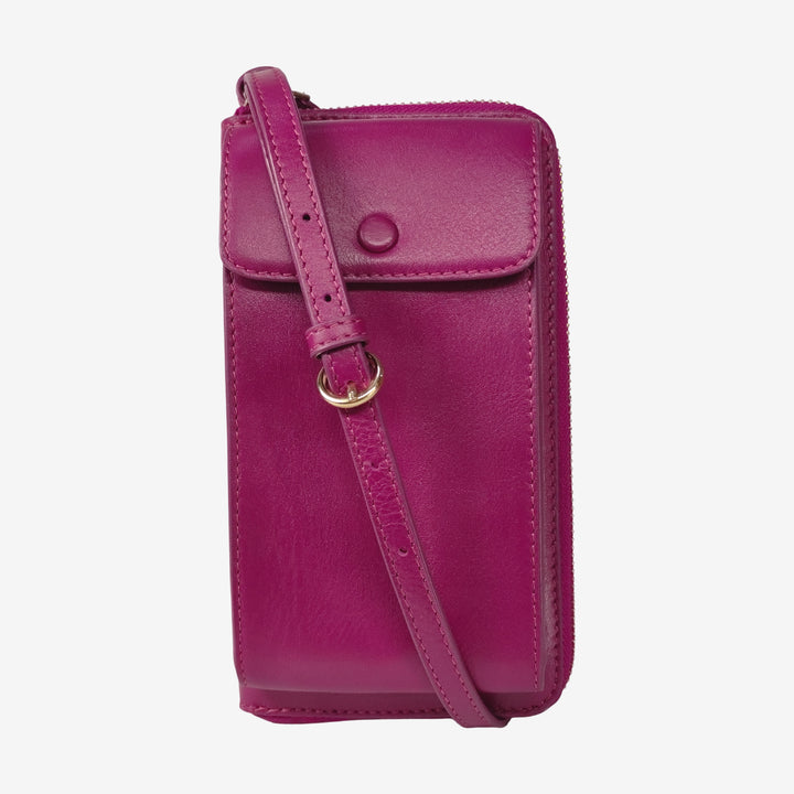 JANICE PHONE + WALLET SLING BAG PINK
