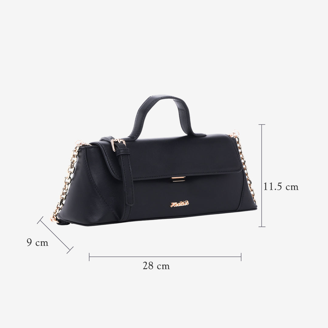 ALMA SHOULDER BAG BLACK