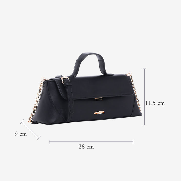 ALMA SHOULDER BAG BLACK