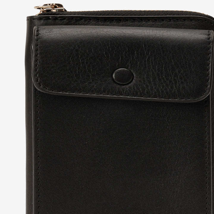 JANICE PHONE + WALLET SLING BAG BLACK