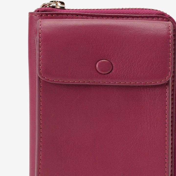 JANICE PHONE + WALLET SLING BAG PINK