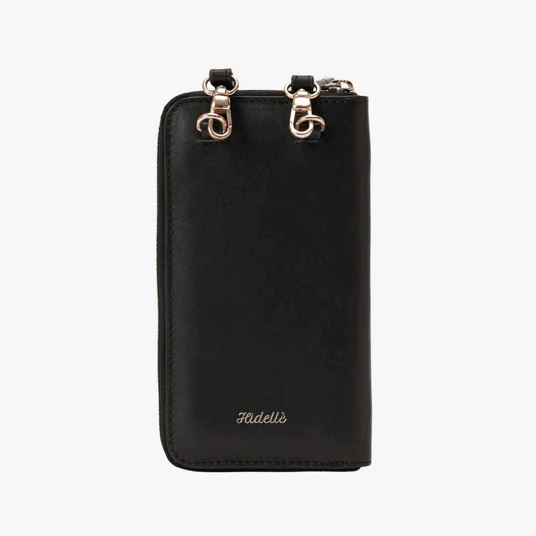 JANICE PHONE + WALLET SLING BAG BLACK