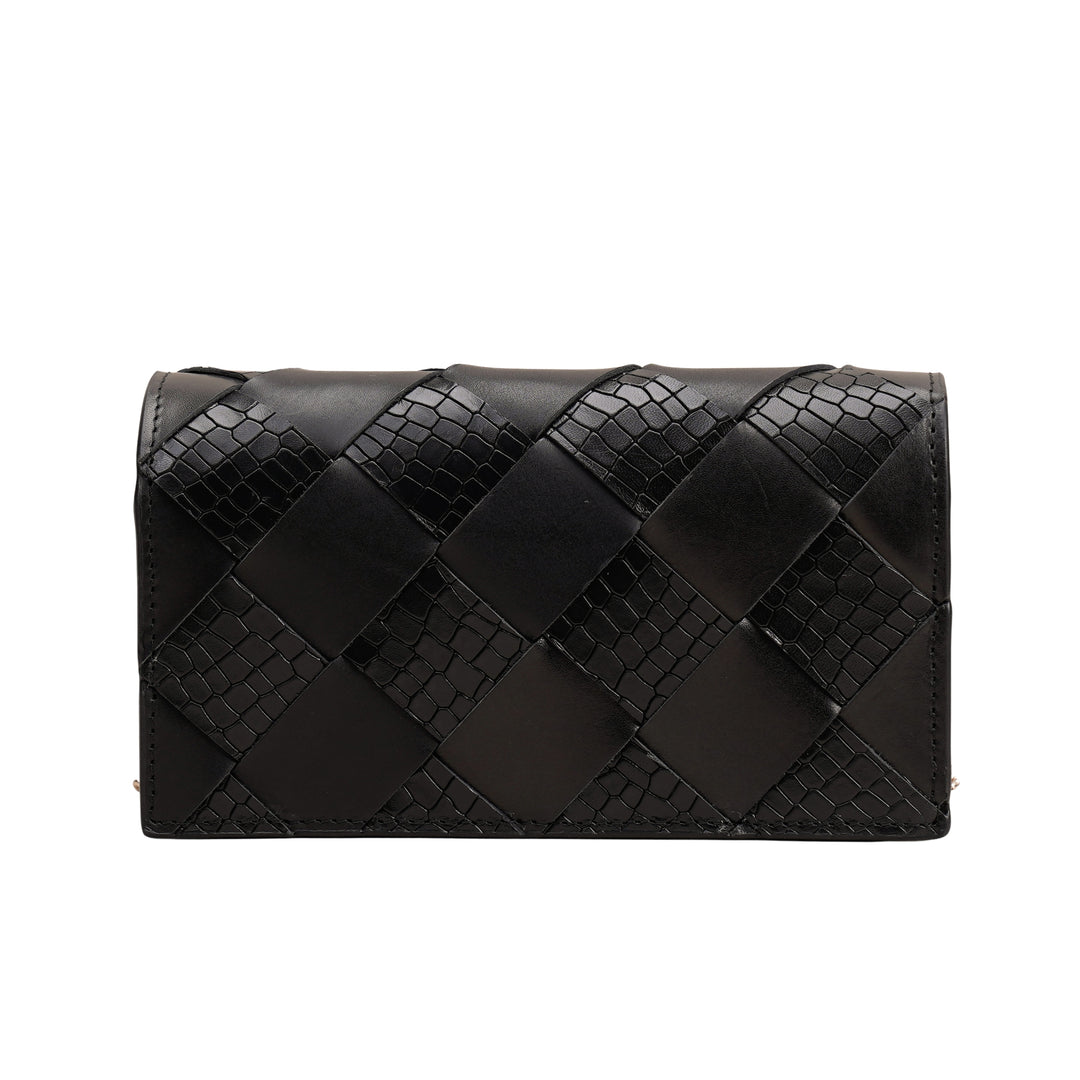 CAMILLE CLUTCH LARGE BLACK