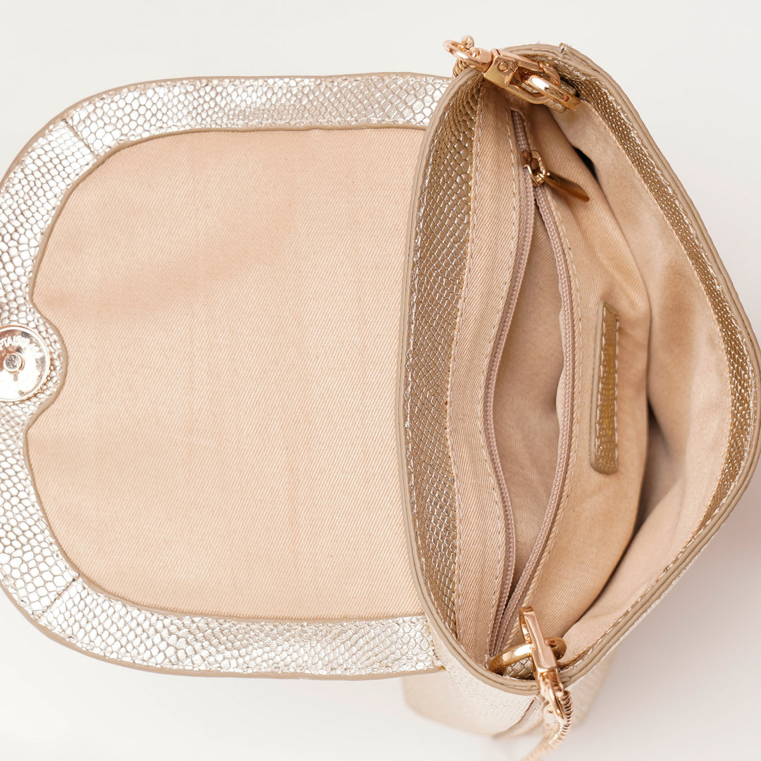 CHLOE SLING BAG LIGHT GOLD
