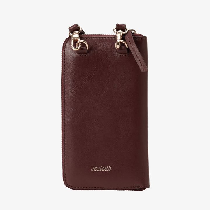 JANICE PHONE + WALLET SLING BAG BORDEUX