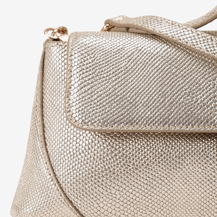 ALMA SHOULDER BAG LIGHT GOLD