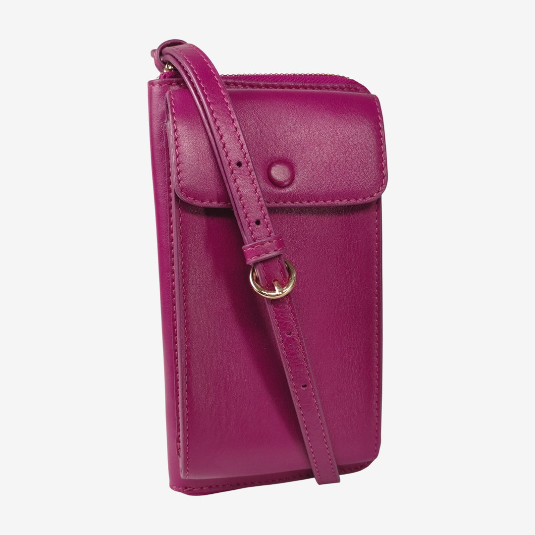 JANICE PHONE + WALLET SLING BAG PINK