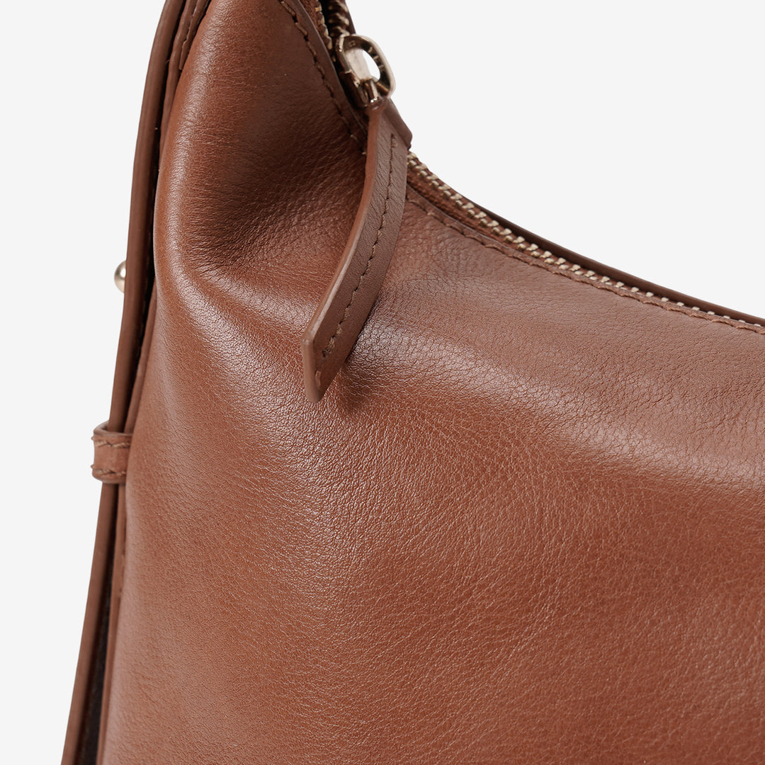 CINDY MINI HOBO BAG TAN