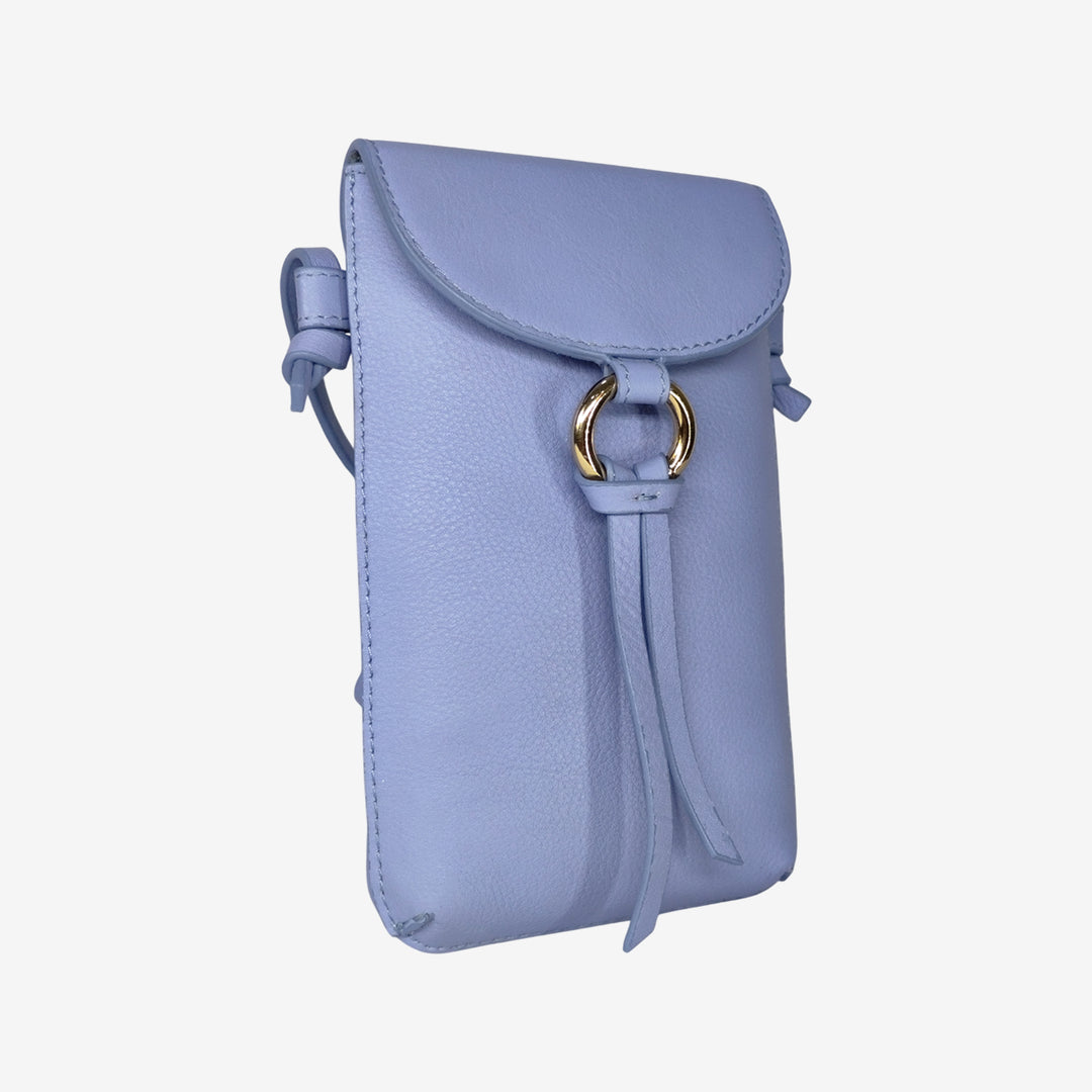 ROSE PHONE SLING BAG SKY BLUE