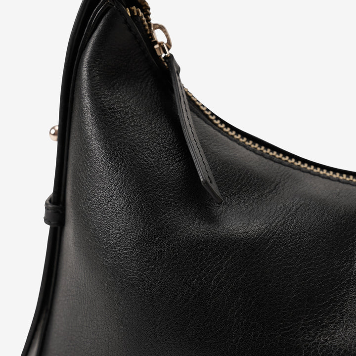 CINDY MINI HOBO BAG BLACK