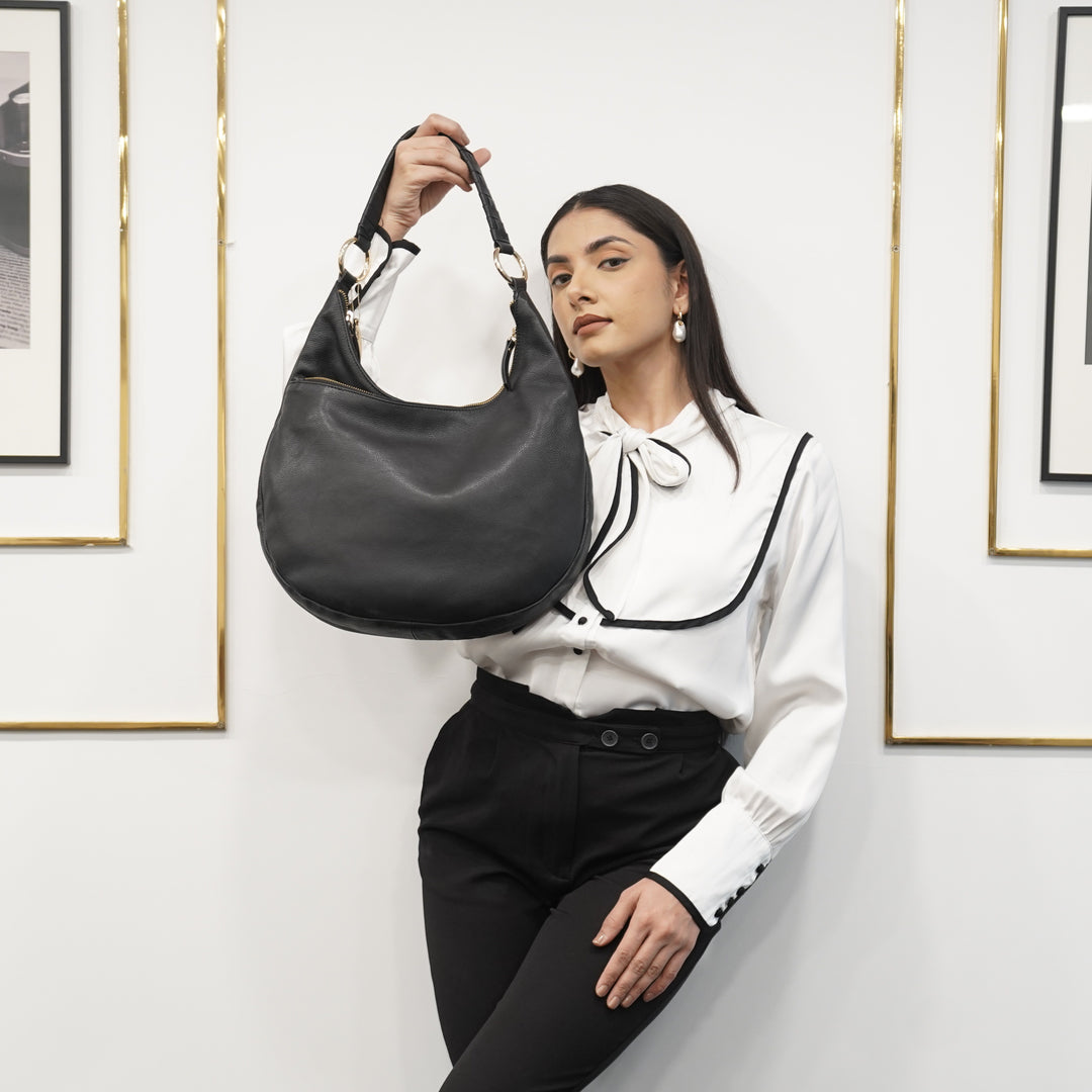 AUDREY HOBO BLACK