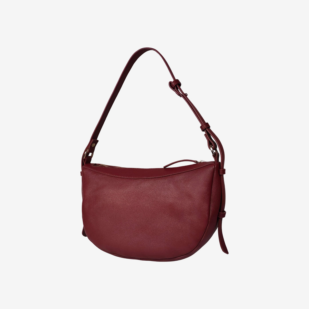 SOLENE SHOULDER BAG  BORDEUX
