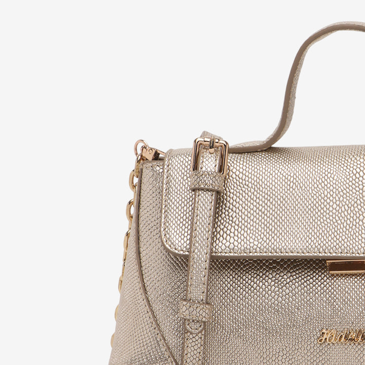 ALMA SHOULDER BAG LIGHT GOLD