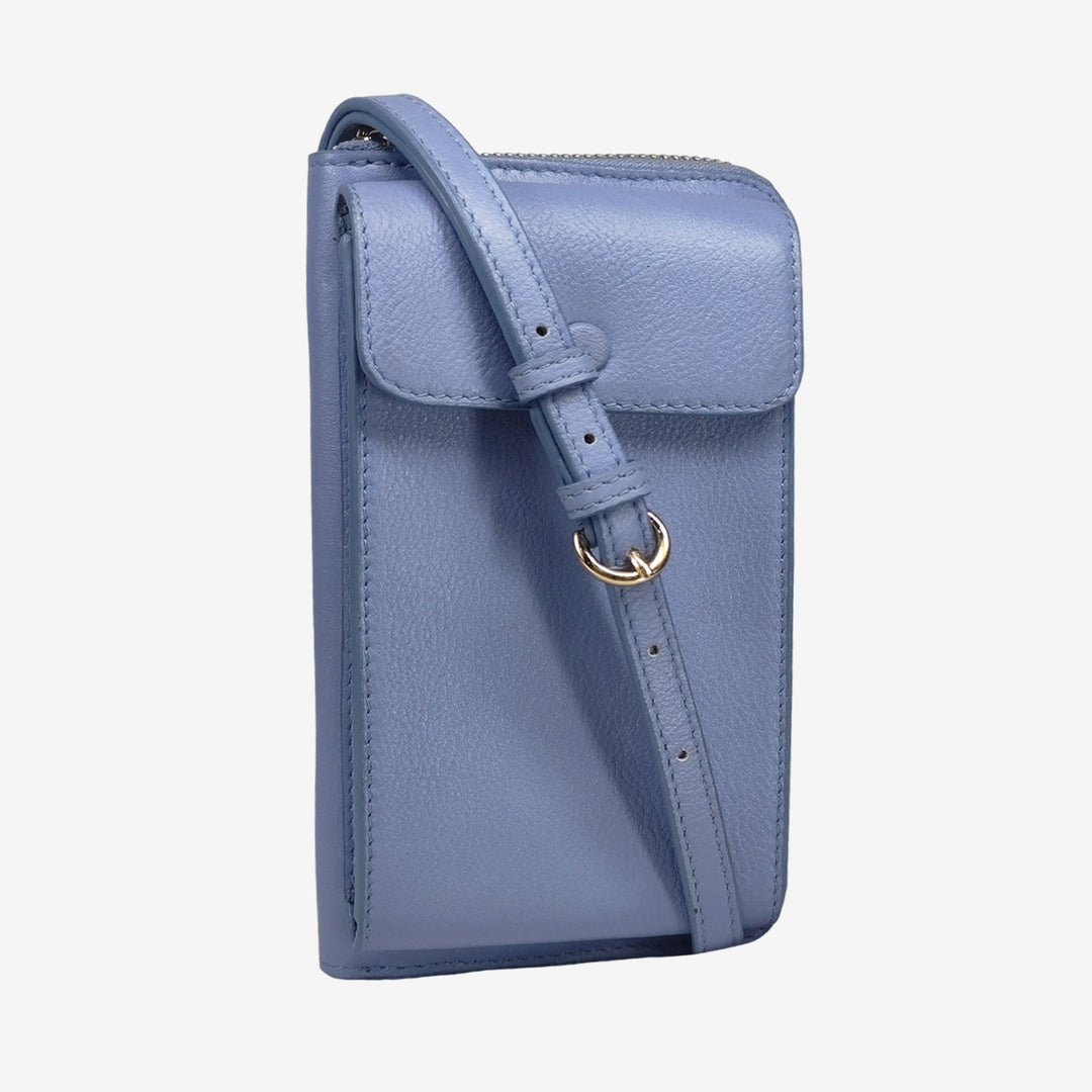 JANICE PHONE + WALLET SLING BAG SKY BLUE