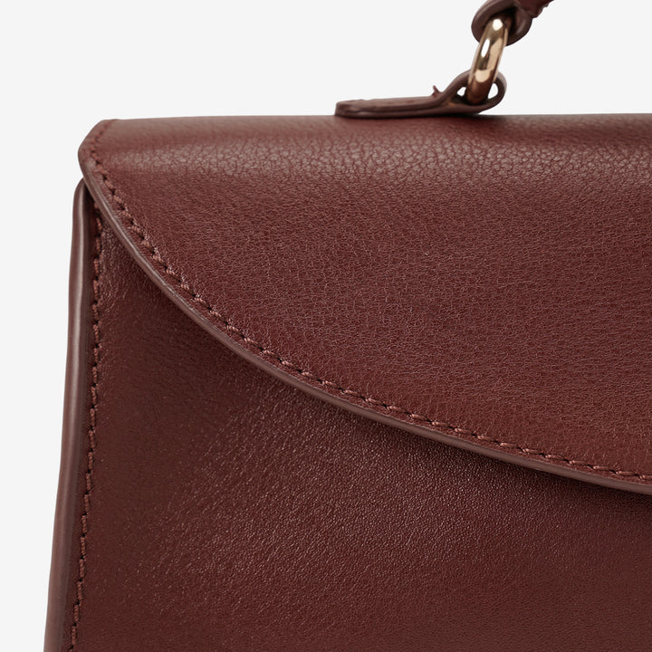 ELISA SHOULDER BAG BORDEUX