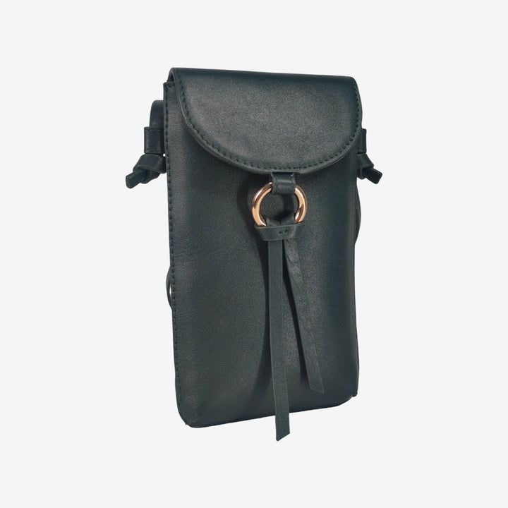 ROSE PHONE SLING BAG GREEN