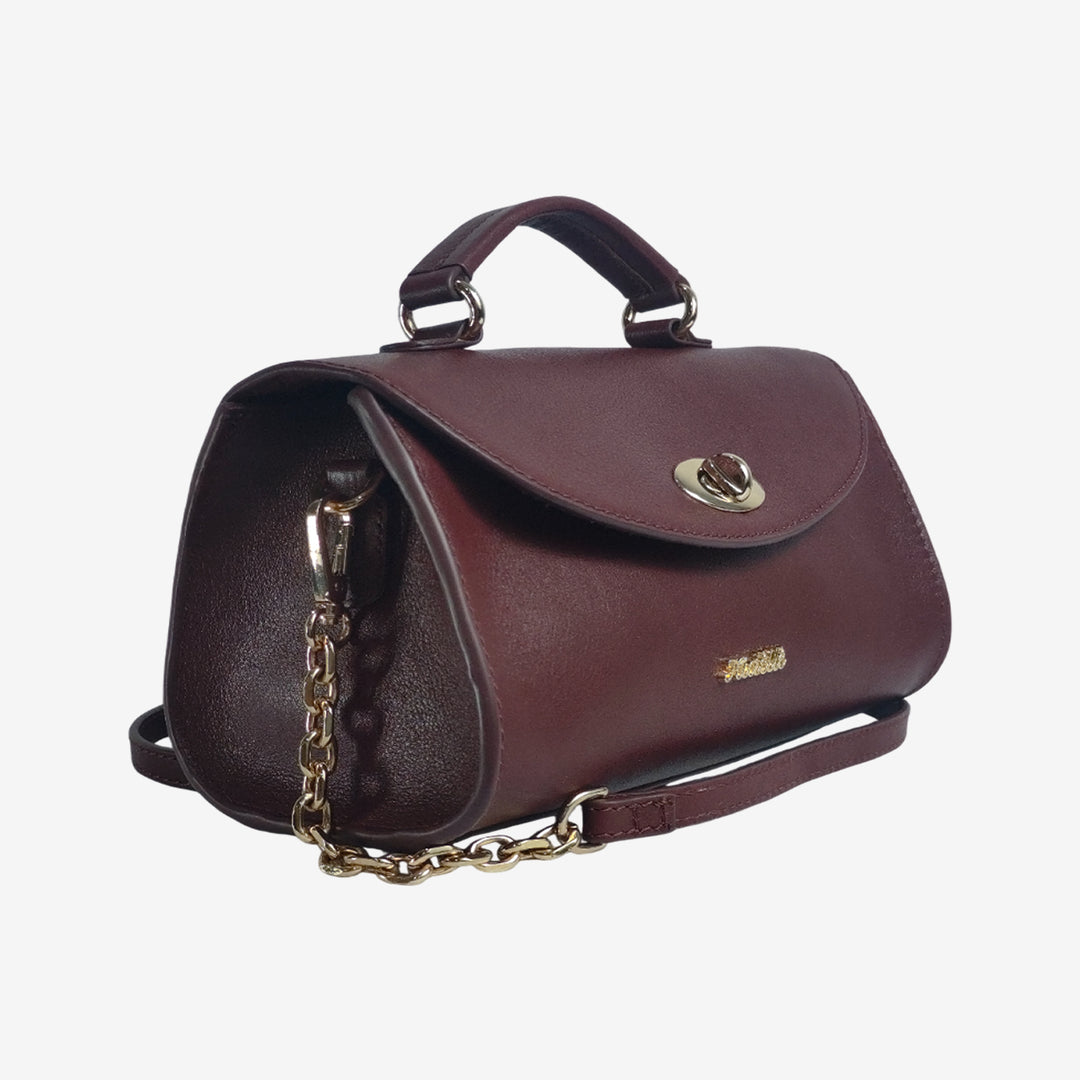 ELISA SHOULDER BAG BORDEUX