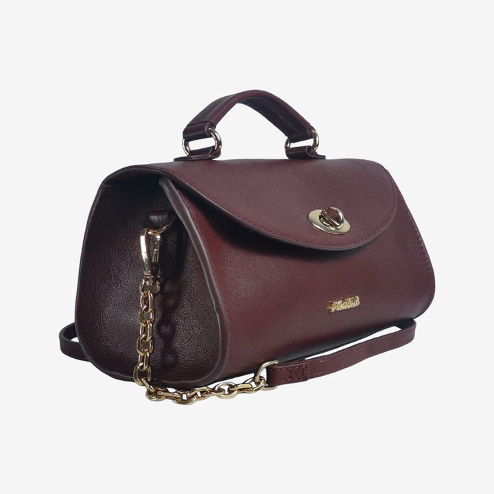 ELISA SHOULDER BAG BORDEUX