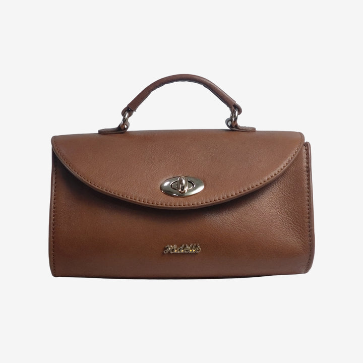 ELISA SHOULDER BAG TAN